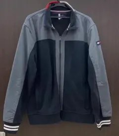 TOMMY HILFIGER メンズ　ナイロン　古着　ニット　ジャケット