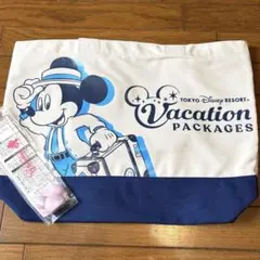 ディズニーバケーションパッケージ★光るバンド(ピンク)★トートバッグ