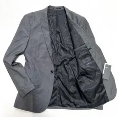 【未使用品 タグ付き】H＆M テーラードジャケット グレー 総裏 EUR46