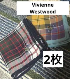 Vivienne Westwood(ヴィヴィアン) チェックハンカチ 2枚セットのサムネイル
