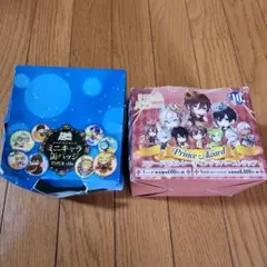 夢100 ラバーストラップ&ミニキャラ缶バッジセット