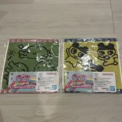 たまごっち一番くじ　E賞　あのころのハンドタオル　2点セット