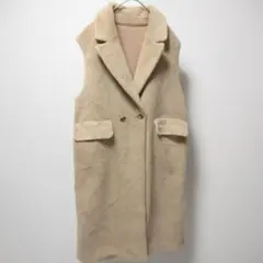 新品☆未使用　FENNEL フェンネル　ジレ フェンネル FENNEL フォックスファーアクセントジレ