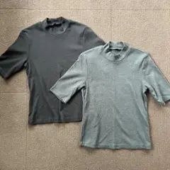 UNIQLO トップス 2枚セット BKGR