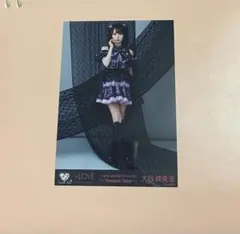 イコラブ　大谷映美里　黒衣装　生写真