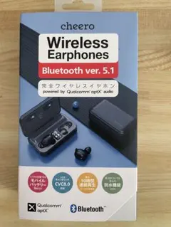 cheero ワイヤレスイヤホン Bluetooth 5.1