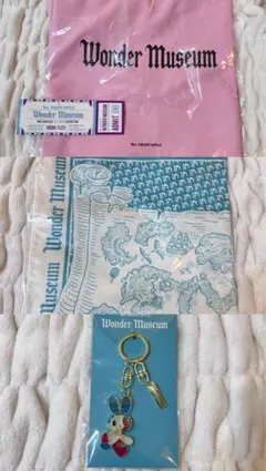 ワンダーミュージアム トートバッグ スカーフ キーチェーン 入場特典 福岡