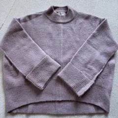 BEAMS HEART ピンクハイネックセーター