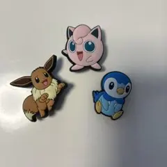 クロックス正規品⭐️ジビッツ　ポケモン3個セット