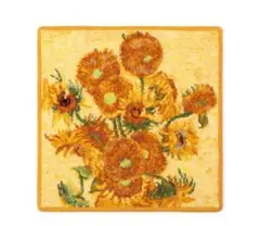 FEILER×ゴッホ　VGM サンフラワーズ　ウォッシュタオル