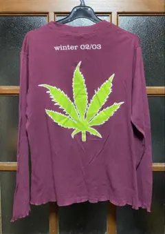 長袖カットソー ボルドー winter 02/03