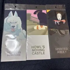 ジブリの立体造型物展　ポストカード　もののけ姫　ハウルの動く城　千と千尋の神隠し