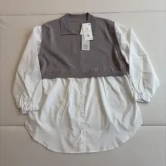 Bou Jeloud ♡ ニットベスト付きシャツのサムネイル