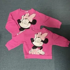 baby GAP ミニーマウス トレーナー 2歳用 ピンク