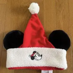 ② ミッキーマウス サンタ帽子 ファンキャップ　クリスマス