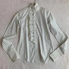 新品タグ付　ラルフローレン　サイズ4 Mサイズ　フリルシャツ　ブラウス