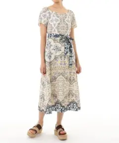 オリエンタル ロングワンピース