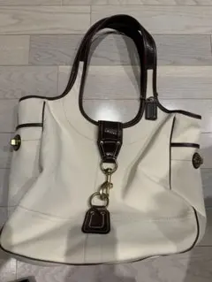 COACH バッグ　キャンバス地