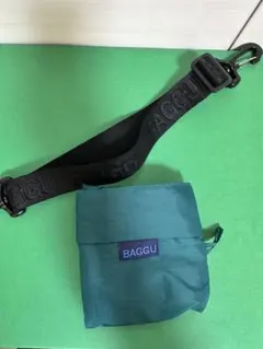 BAGGU エコバッグ グリーン ストラップ付きのサムネイル