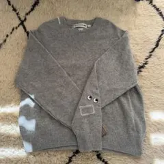 【ユニクロ】クルーネックセーター（L）アニヤハインドマーチ