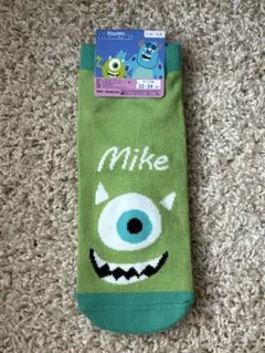 モンスターズインク　マイク ソックス 22-24cm