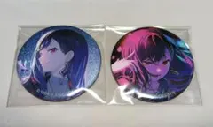 プロセカ　白石杏　グリッター缶バッジ