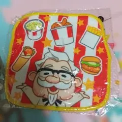 ケンタッキーフライドチキン　カーネルミニタオル　ケンタのメニュー