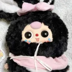 babythree かわいい おかえりうさぎ たれみみ黒 シークレット レア