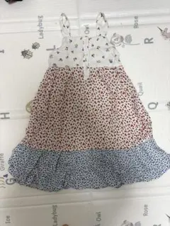 ZARA 花柄ノースリーブワンピース 130のサムネイル