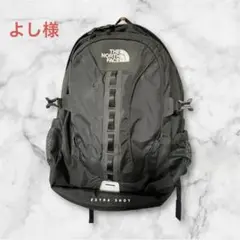 ノースフェイス　 EXTRA SHOT ブラックリュック　美品