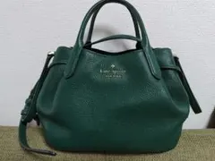 未使用 kate spade シーシー トートセット 3点ハートポーチ グリーン 
