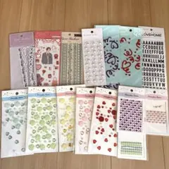 デコレーションシール　まとめ売り15枚