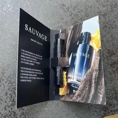 DIOR　ソバージュ　オードゥトワレ　SAUVAGE　ディオール　香水　試供品