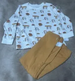 ユニクロ パンどろぼう 長袖パジャマ 110cm