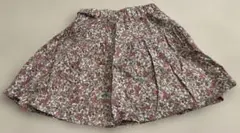 branshes キッズ用 花柄フレアスカート サイズM（105-120cm）