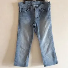 Lee 7分丈ショートデニムパンツ レディースストレッチジーンズ リーのサムネイル