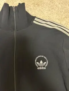 【adidas】　トラックジャケット　ブラック　【60s】 【70s】　【レア】