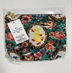フェイラー ハイジ柄の タグ付キーケースと 新品未使用のハンカチ