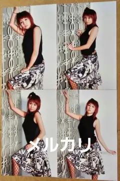石川加奈子 生写真 4枚セット⑬レースクイーン（ハガキサイズ） - メルカリ