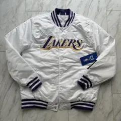 NBA ロサンゼルス・レイカーズ スタジャン ジャケット Lakers Lサイズのサムネイル