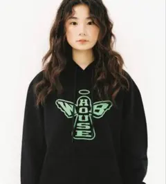 WEBHOUSE Kawaii Skull Damage Hoodieパーカー - メルカリ