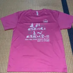 Nittaku ピンク Tシャツ Lサイズ 2021年インターハイ