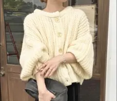 セレクトモカ selectmoca ボリュームスリーブオーバーカーディガン