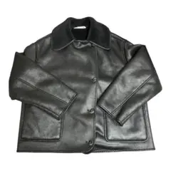 zara フェイクムートン　ジャケット