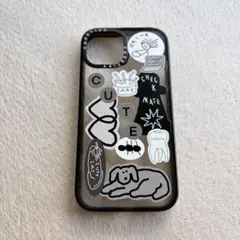 CASETiFY iPhone15 ステッカーデザイン INAPSQUARE