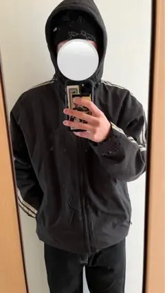 【激レア】old UNIQLOブラックナイロンジャケット