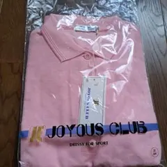 JOYFUL CLUBレディース  ピンク ポロシャツ M 長袖