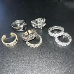 リング まとめ売り 7点セット