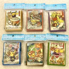 ポケモンセンタートウホク　お祭りごっこ ピカチュウ デッキシールド スリーブ