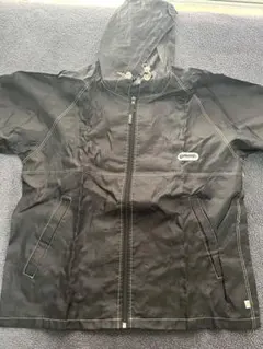 ブラック ナイロンジャケット